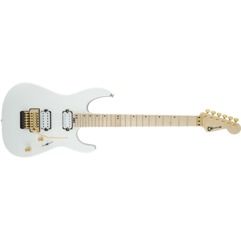 CHARVEL PRO MOD DK24 HH FR MPL SNOW WHITE