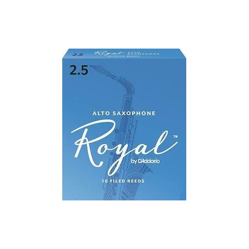 ROYAL ANCIA SAX ALTO MISURA 2,5 SCATOLA 10 PEZZI
