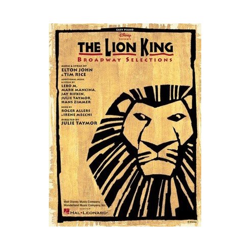 ELTON JOHN THE LION KING BROADWAY SELECTIONS