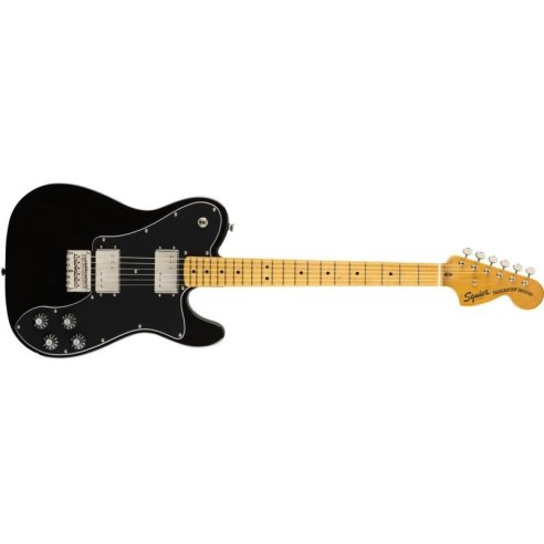SQUIER CV TELECASTER DLX 70s MN BLACK