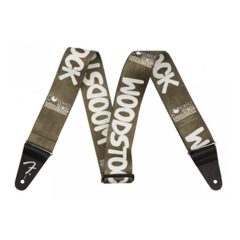 FENDER STRAP 2" WOODSTOCK BLACK