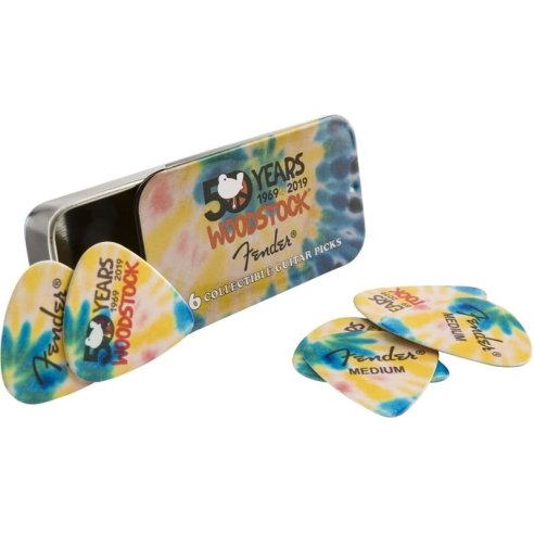 FENDER WOODSTOCK PICK TIN