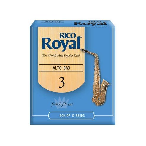 ROYAL ANCIA SAX ALTO MISURA 3 SCATOLA 10 PEZZI
