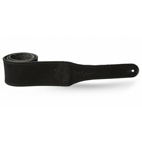 TAYLOR STRAP SANDED SUEDE BLACK 2.5"