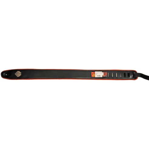 FIRE & STONE STRAP COMFORT EDITION PELLE NERO/ARANCIONE