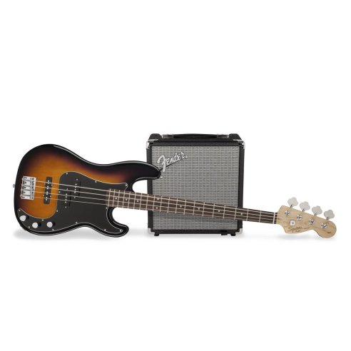 SQUIER AFFINITY PJ BASS BSB PACK GB R15