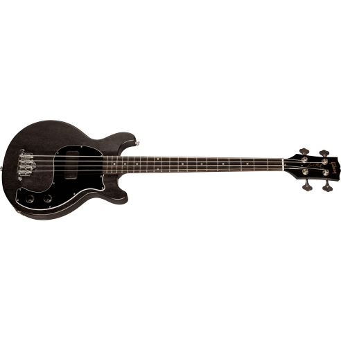 GIBSON LES PAUL JUNIOR TRIBUTE DC BASS WORN EBONY
