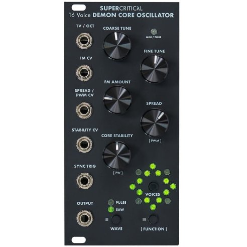 SUPERCRITICAL DEMON CORE OSCILLATOR