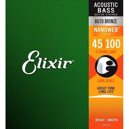 ELIXIR 14502 BRONZE LIGHT 45-100 LONG SCALE
