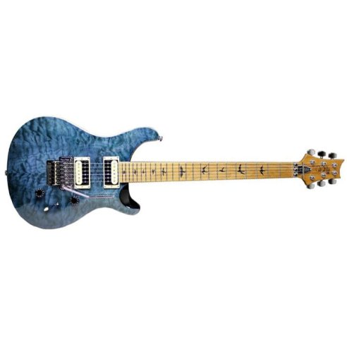 PRS SE CUSTOM 24 ROASTED LTD FLOYD ROSE WHALE BLUE