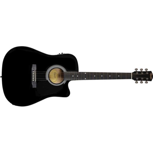 SQUIER SA-105CE BLACK