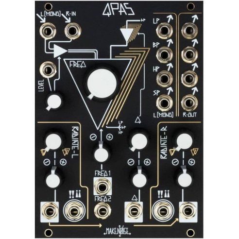 MAKE NOISE QPAS QUAD CORE STEREO FILTER