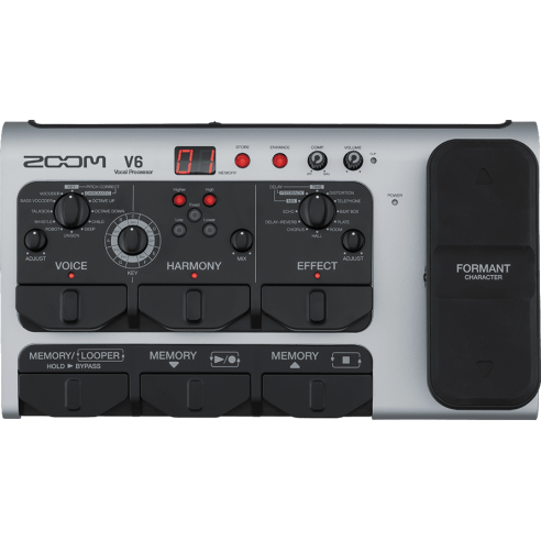 ZOOM V6 VOICE MULTIEFFECTS