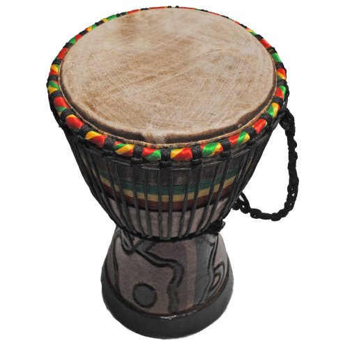DJEMBE AFRO MEDIO 37CM*25 CORDE