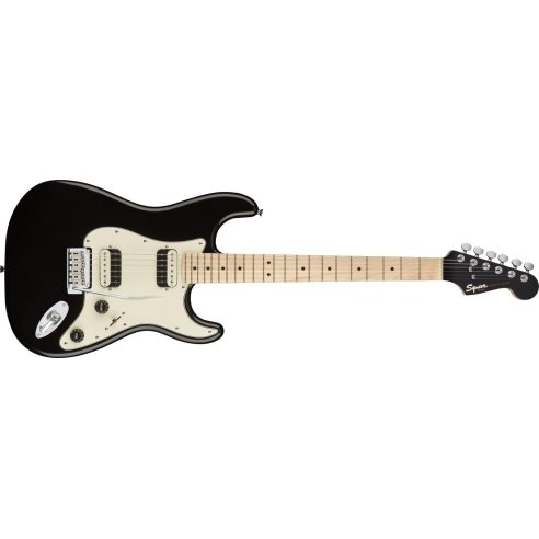 SQUIER STRATOCASTER HH CONTEMPORARY BLACK METALLIC