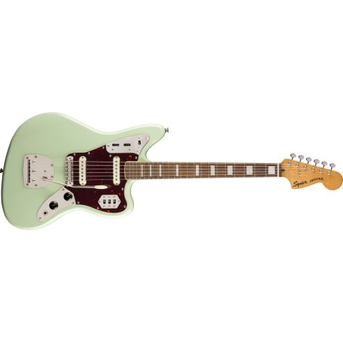 SQUIER CV JAGUAR 70s LRL SEA FOAM GREEN