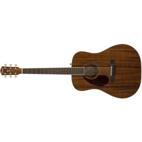 FENDER PM-1 DREADNOUGHT ALL MAH LEFT HANDED NATURAL W/CASE