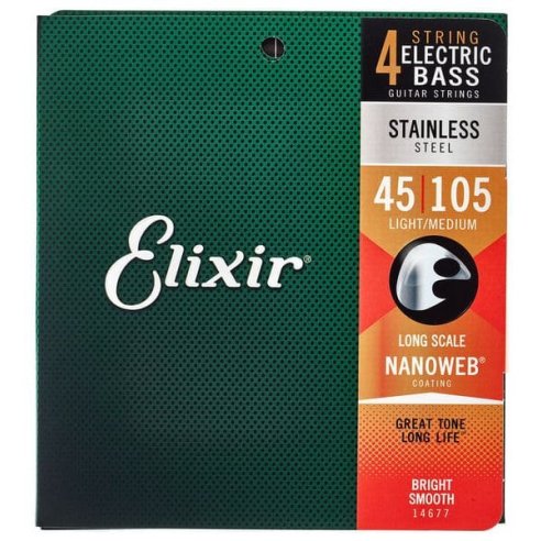 ELIXIR 14677 MEDIUM 45-105 LONG SCALE