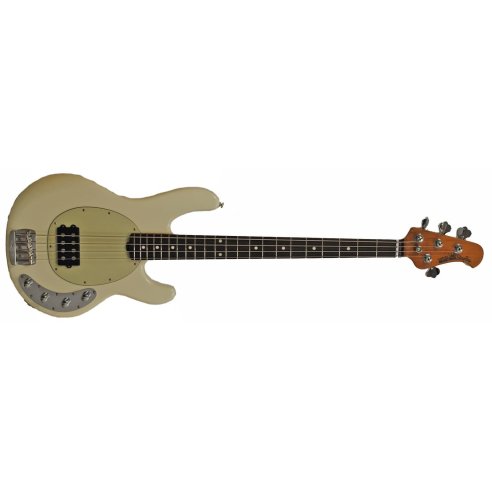 MUSIC MAN STINGRAY 4 IVORY WHITE ROASTED RW