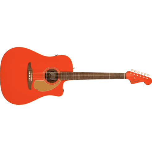 FENDER REDONDO PLAYER FIESTA RED WN