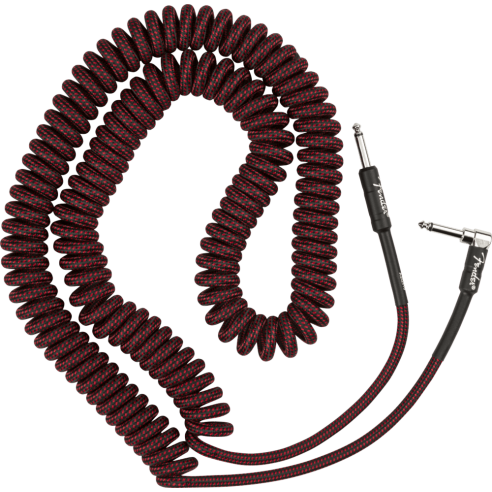 FENDER PRO COIL CABLE 30' RED TWEED