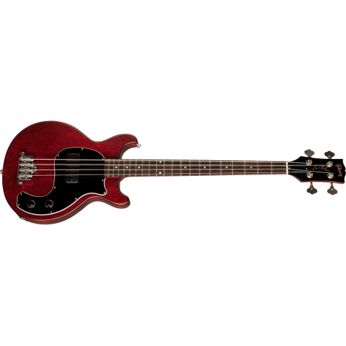 GIBSON LES PAUL JUNIOR TRIBUTE DC BASS WORN CHERRY