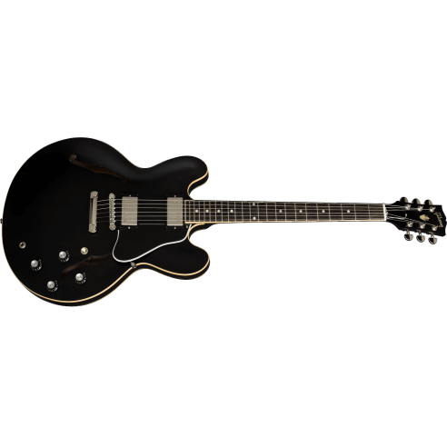 GIBSON ES-335 SATIN TRANS BLACK
