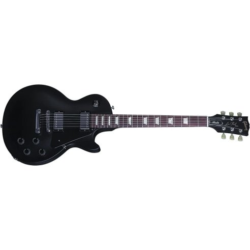GIBSON LES PAUL STUDIO FADED T SATIN EBONY