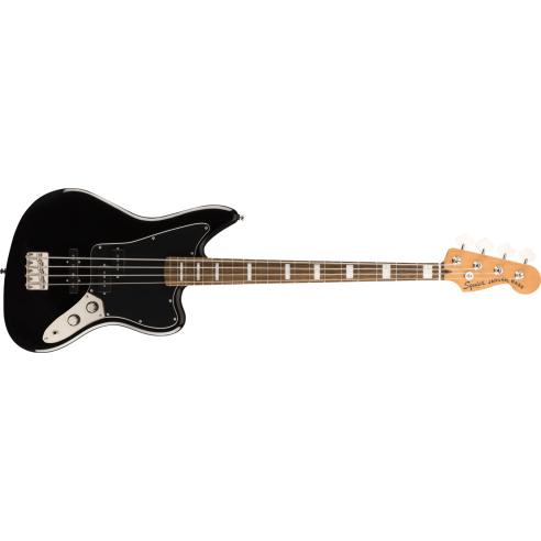 SQUIER CV JAGUAR BASS 32 LRL BLACK