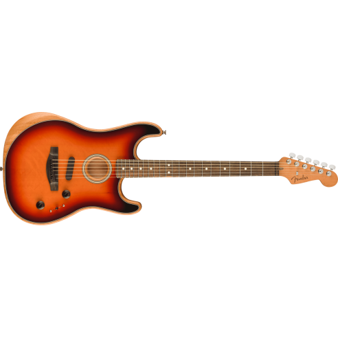 FENDER ACOUSTASONIC STRAT SUNB. W/BAG