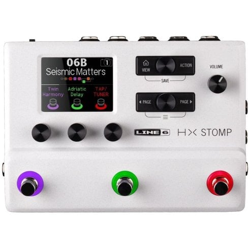 LINE6 HX STOMP LIMITED EDITION WHITE