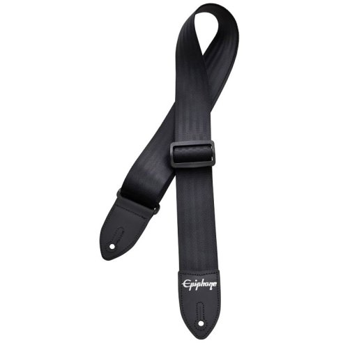 EPIPHONE AEST-SBLK STRAP SEATBELT BLACK