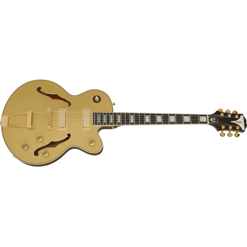 EPIPHONE UPTOWN KAT ES TOPAZ GOLD METALLIC