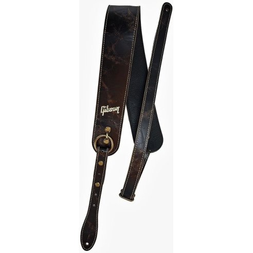 GIBSON ASVS-BLK STRAP THE VINTAGE SADDLE BLACK