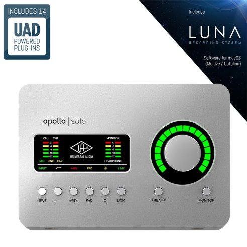 UNIVERSAL AUDIO APOLLO SOLO TB3
