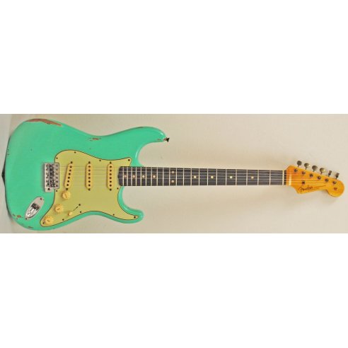 FENDER STRAT RELIC 60 LIMITED ED. NAMM 2020 FADED AGED SEA FOAM GREEN