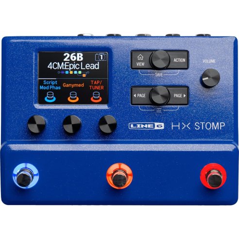 LINE6 HX STOMP BLUE LIMITED EDITION