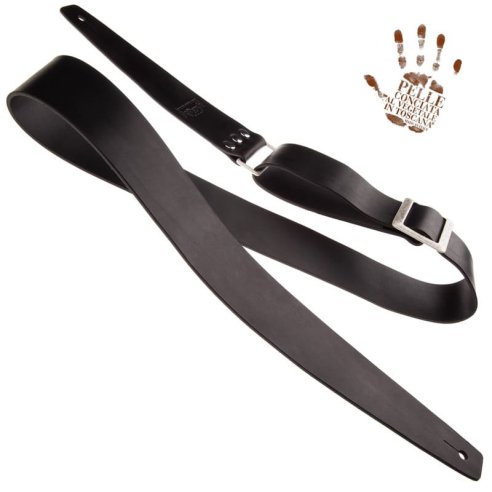 MAGRABO' STRIPE SC CORE NERO 6CM FIBBIA RECTA ARGENTO