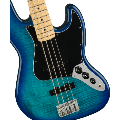 FENDER PLAYER JAZZ BASS PLUS TOP MN BLUE BURST