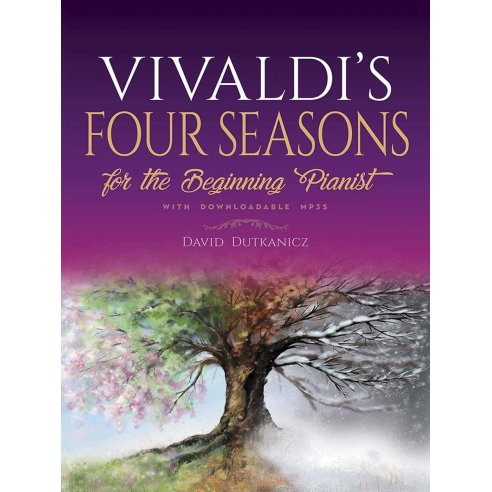 VIVALDI'S FOUR SEASONS FOR BEGINNING PIANIST + MP3