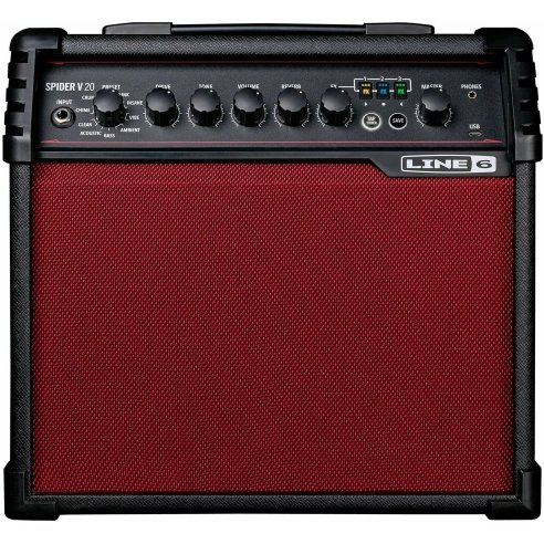 LINE6 SPIDER V 20 II RED