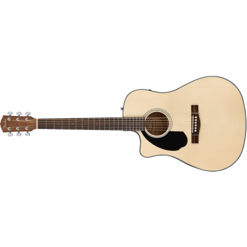 FENDER CD60SCE LH NATURAL WN