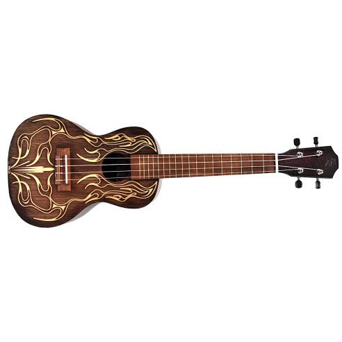 BATON ROUGE V3-C PN-FLAMES UKULELE CONCERT