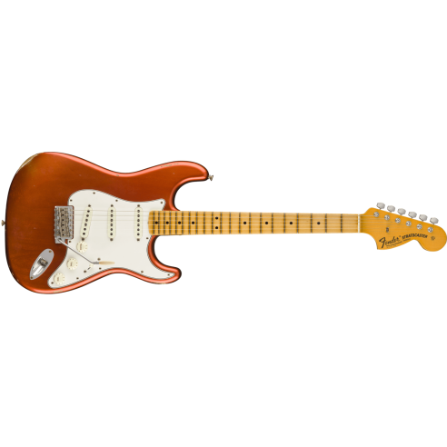 FENDER 1968 RELIC STRATOCASTER FADED AGED CANDY APPLE RED