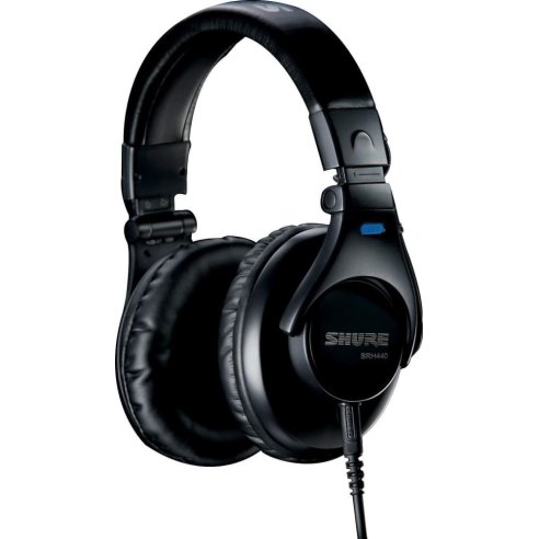 SHURE SRH440 BK CUFFIA DINAMICA CHIUSA 44 OHMS