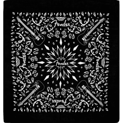 FENDER BLACK BANDANA
