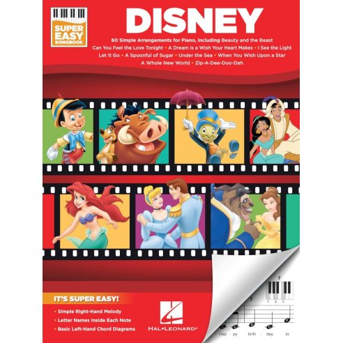 DISNEY SUPER EASY SONGBOOK