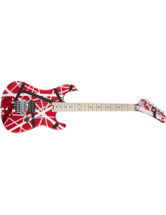 EVH STRIPED SERIES 5150 RED/BLACK/WHITE