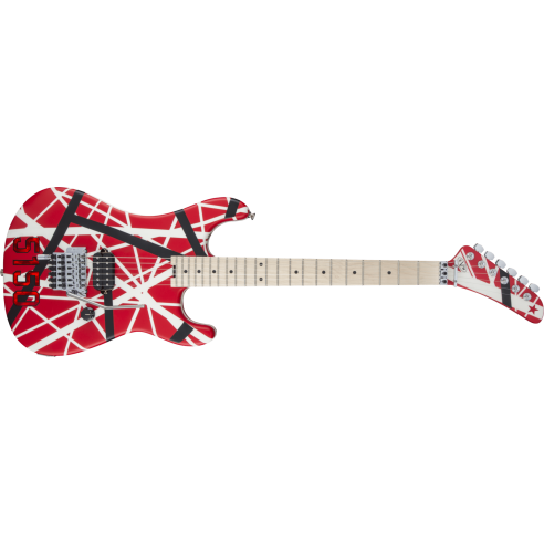 EVH STRIPED SERIES 5150 RED/BLACK/WHITE