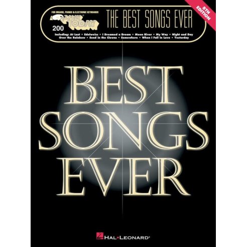AAVV THE BEST SONGS EVER E-Z PLAY TODAY
